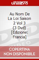 Au Nom De La Loi Saison 2 Vol 3 (3 Dvd) [Edizione: Francia] dvd