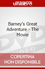Barney's Great Adventure - The Movie dvd
