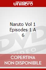 Naruto Vol 1 Episodes 1 A 6 dvd