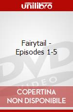 Fairytail - Episodes 1-5 dvd