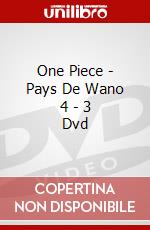 One Piece - Pays De Wano 4 - 3 Dvd dvd