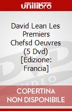 David Lean Les Premiers Chefsd Oeuvres (5 Dvd) [Edizione: Francia] dvd