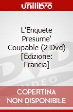 L'Enquete Presume' Coupable (2 Dvd) [Edizione: Francia] dvd