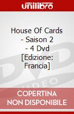 House Of Cards - Saison 2 - 4 Dvd [Edizione: Francia] dvd