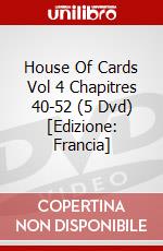 House Of Cards Vol 4 Chapitres 40-52 (5 Dvd) [Edizione: Francia] dvd