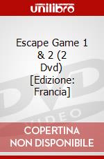 Escape Game 1 & 2 (2 Dvd) [Edizione: Francia] dvd