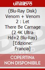 (Blu-Ray Disk) Venom + Venom 2 : Let There Be Carnage (2 4K Ultra Hd+2 Blu-Ray) [Edizione: Francia] brd