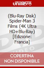(Blu-Ray Disk) Spider-Man 3 Films (4K Ultra HD+Blu-Ray) [Edizione: Francia] brd