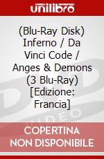 (Blu-Ray Disk) Inferno / Da Vinci Code / Anges & Demons (3 Blu-Ray) [Edizione: Francia] brd