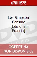 Les Simpson Censure [Edizione: Francia] dvd