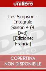 Les Simpson - Integrale Saison 4 (4 Dvd) [Edizione: Francia] dvd