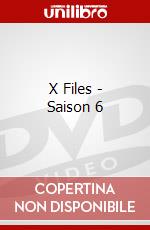 X Files - Saison 6 dvd