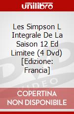 Les Simpson L Integrale De La Saison 12 Ed Limitee (4 Dvd) [Edizione: Francia] dvd