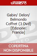 Gabin/ Delon/ Belmondo Coffret (3 Dvd) [Edizione: Francia] dvd