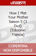 How I Met Your Mother Saison 5 (3 Dvd) [Edizione: Francia] dvd