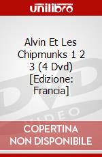 Alvin Et Les Chipmunks 1 2 3 (4 Dvd) [Edizione: Francia] dvd
