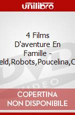 4 Films D'aventure En Famille - Garfield,Robots,Poucelina,Crysta dvd