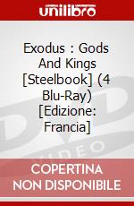 Exodus : Gods And Kings [Steelbook] (4 Blu-Ray) [Edizione: Francia] dvd