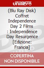 (Blu Ray Disk) Coffret Independence Day 2 Films : Independence Day Resurgence [Edizione: Francia] dvd