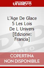 L'Age De Glace 5 Les Lois De L Univers [Edizione: Francia] dvd