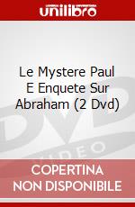 Le Mystere Paul E Enquete Sur Abraham (2 Dvd) dvd