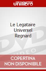 Le Legataire Universel Regnard dvd