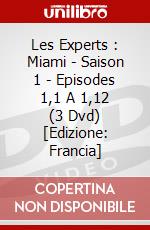 Les Experts : Miami - Saison 1 - Episodes 1,1 A 1,12 (3 Dvd) [Edizione: Francia] dvd