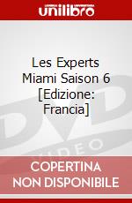 Les Experts Miami Saison 6 [Edizione: Francia] dvd