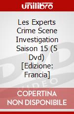 Les Experts Crime Scene Investigation Saison 15 (5 Dvd) [Edizione: Francia] dvd