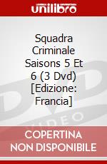 Squadra Criminale Saisons 5 Et 6 (3 Dvd) [Edizione: Francia] dvd