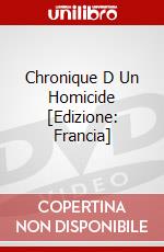 Chronique D Un Homicide [Edizione: Francia] dvd