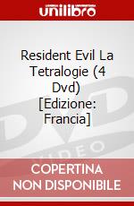 Resident Evil La Tetralogie (4 Dvd) [Edizione: Francia] dvd