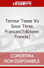 Terreur Texas Vo Sous Titres Francais[Edizione: Francia] dvd