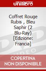 Coffret Rouge Rubis , Bleu Saphir (2 Blu-Ray) [Edizione: Francia] dvd