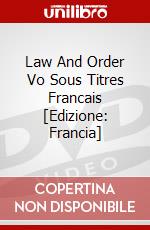 Law And Order Vo Sous Titres Francais [Edizione: Francia] film in dvd