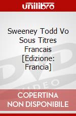 Sweeney Todd Vo Sous Titres Francais [Edizione: Francia] dvd