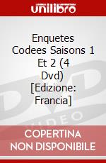 Enquetes Codees Saisons 1 Et 2 (4 Dvd) [Edizione: Francia] dvd