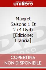 Maigret Saisons 1 Et 2 (4 Dvd) [Edizione: Francia] dvd