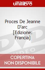 Proces De Jeanne D'arc [Edizione: Francia] dvd