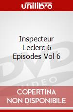 Inspecteur Leclerc 6 Episodes Vol 6 dvd