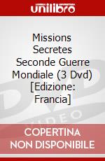 Missions Secretes Seconde Guerre Mondiale (3 Dvd) [Edizione: Francia] dvd