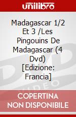 Madagascar 1/2 Et 3 /Les Pingouins De Madagascar (4 Dvd) [Edizione: Francia] dvd