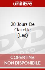 28 Jours De Clairette (Les) dvd