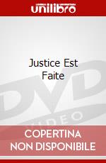 Justice Est Faite dvd
