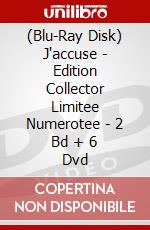 (Blu-Ray Disk) J'accuse - Edition Collector Limitee Numerotee - 2 Bd + 6 Dvd brd