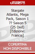 Stargate Atlantis, Mega Pack, Saison 1 ?? Saison 5 (25 Dvd) [Edizione: Francia] dvd