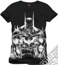 Batman - Draw Style Black (T-Shirt Uomo M) dvd