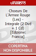 Choeurs De L'Armee Rouge (Les) - Integrale (2 Dvd + 1 Cd) [Edizione: Francia] dvd