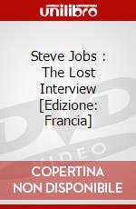 Steve Jobs : The Lost Interview [Edizione: Francia] dvd