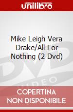 Mike Leigh Vera Drake/All For Nothing (2 Dvd) dvd